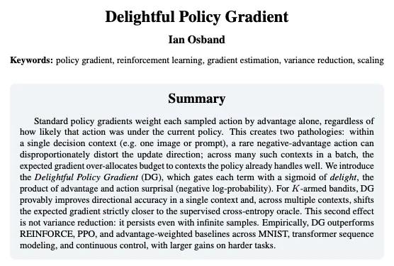 Sigmoid‑Weighted Delight Improves Policy Gradient Scaling