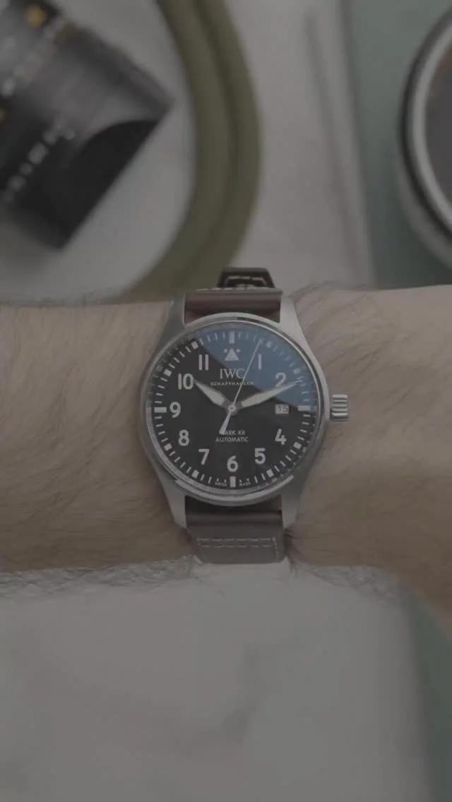 IWC Mark XX Gets Rugged Army‑Green Nylon Strap