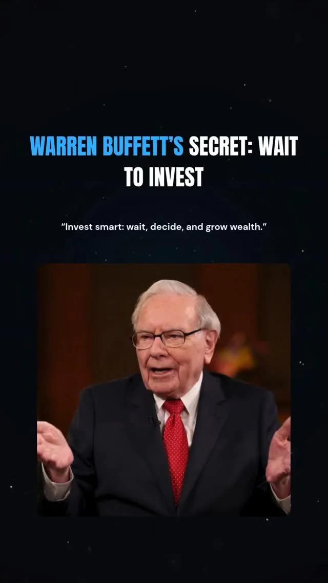 Patience Over Action: Buffett’s Key to Long-Term Wealth