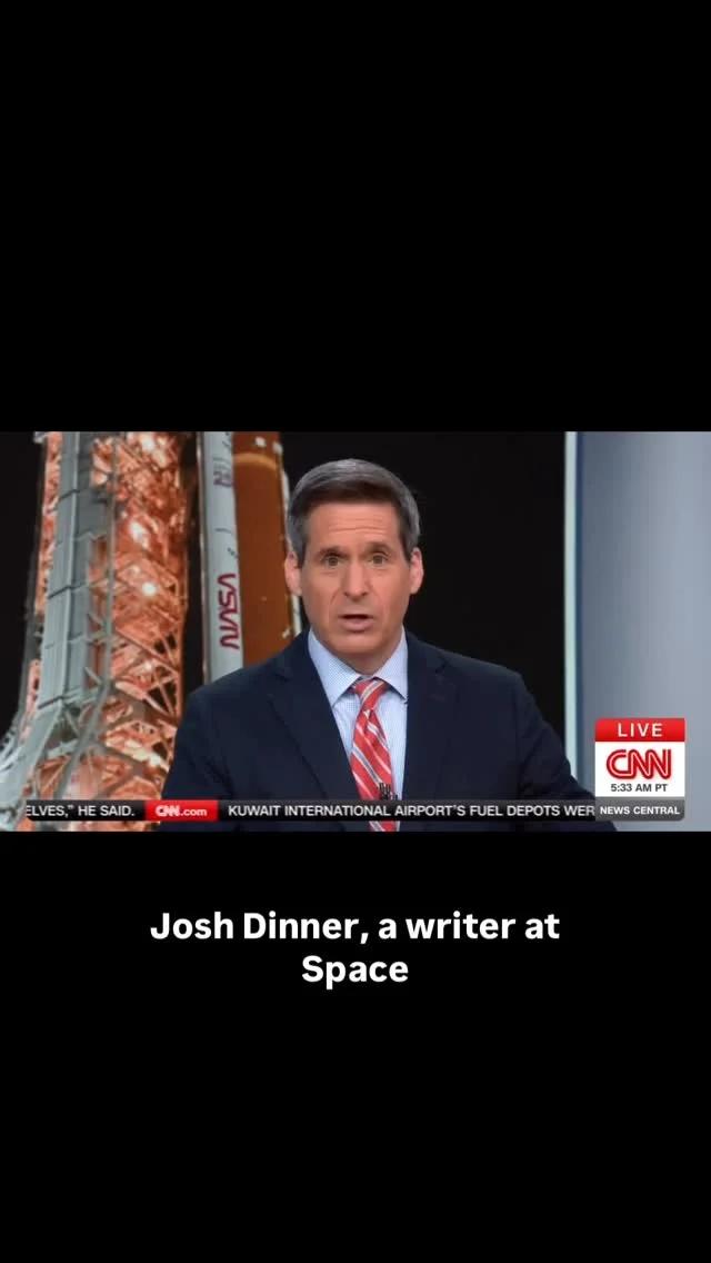 Dream Job: Covered Artemis II Launch on CNN