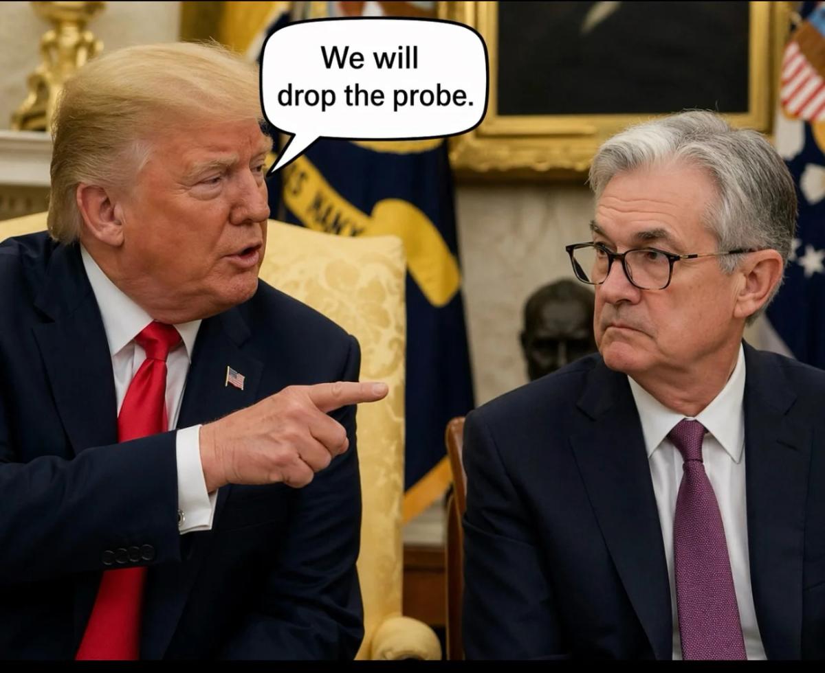Trump May End Probe, Threatening Powell’s Fed Chairmanship