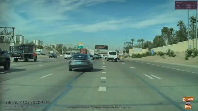 Tesla FSD Fails to Choose Correct Lane, Gets Confused