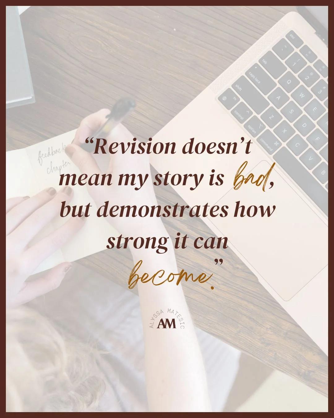 Great Books Require Multiple Drafts, Not First Draft Perfection