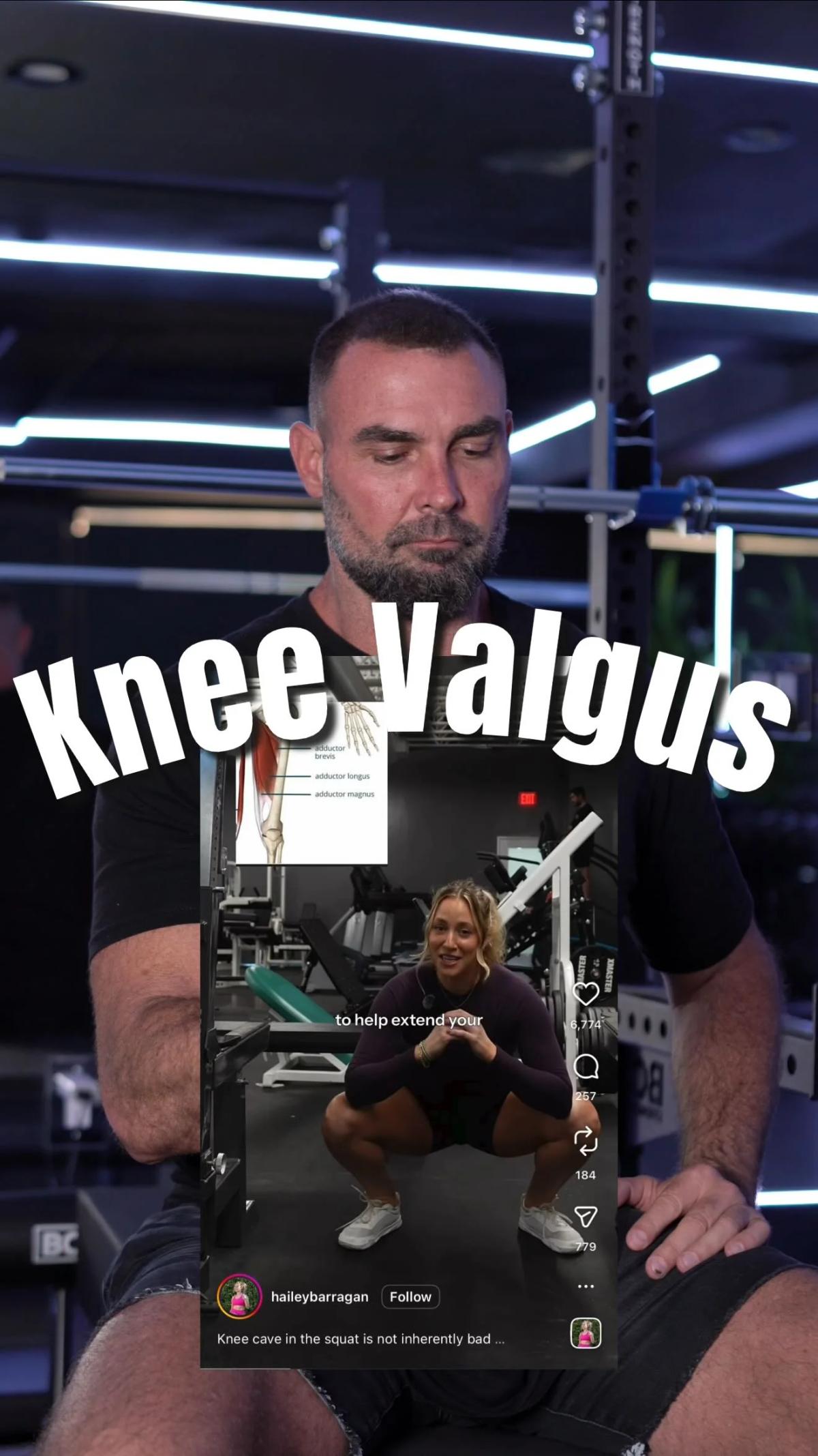 Knee Cave Isn’t Harmful—Ignore the Gym Myth