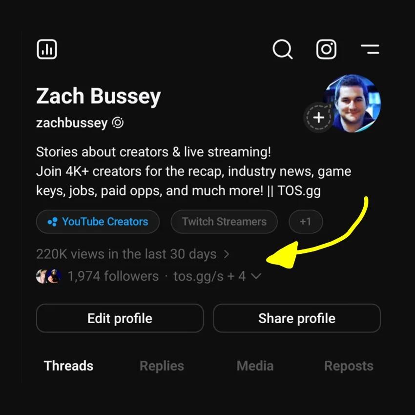 Threads to Publicly Show 10K+ View Counts, Optional