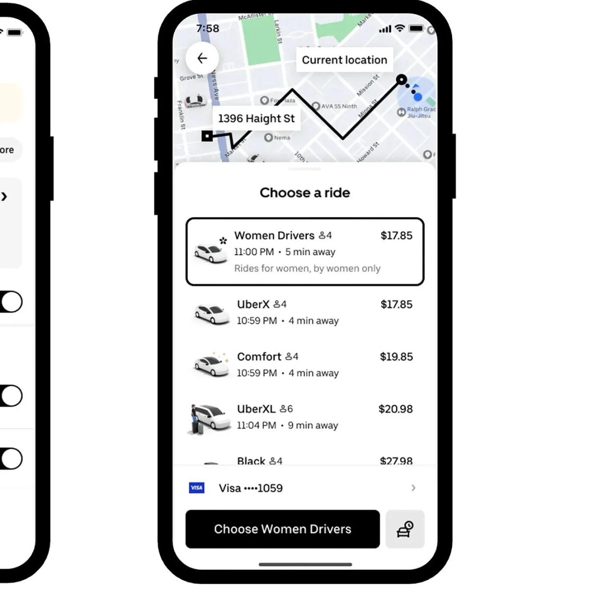 Uber Expands Female Rider‑driver Matching Nationwide