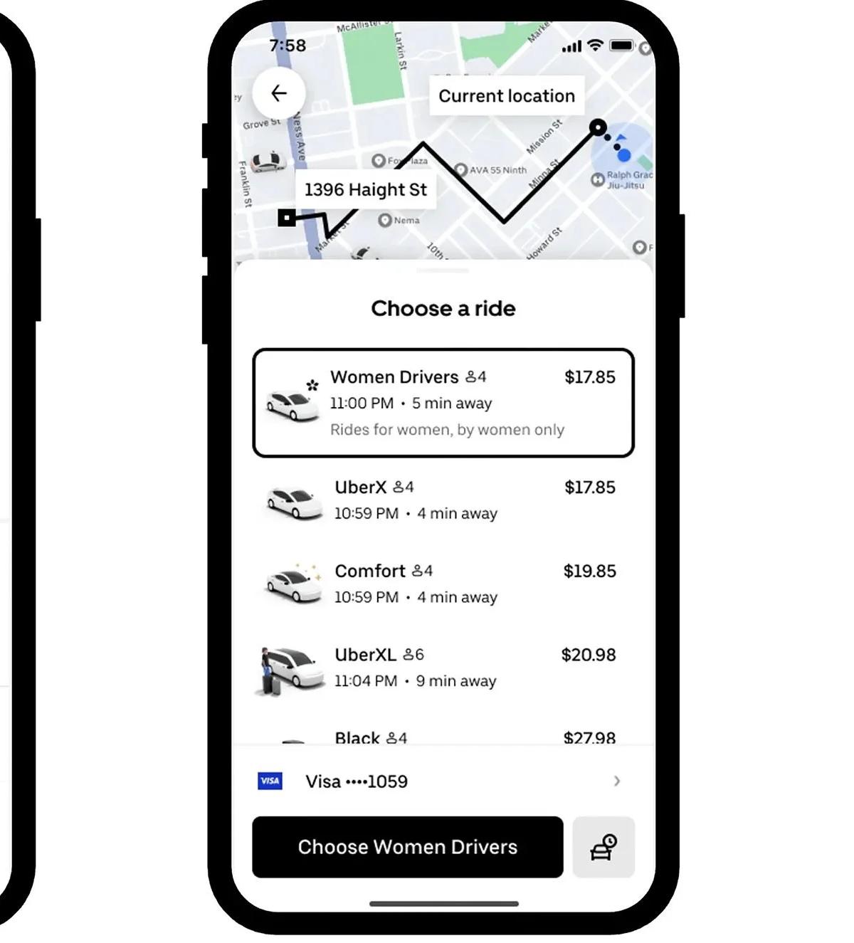 Uber Expands Female Rider‑driver Matching Nationwide