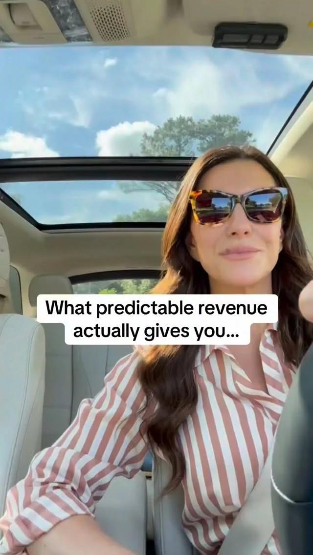 Predictable Revenue Brings Stability, Not Luck