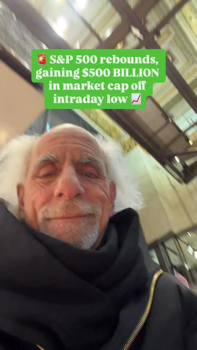 S&P Rebounds, Adds $500B Market Cap Despite Dip