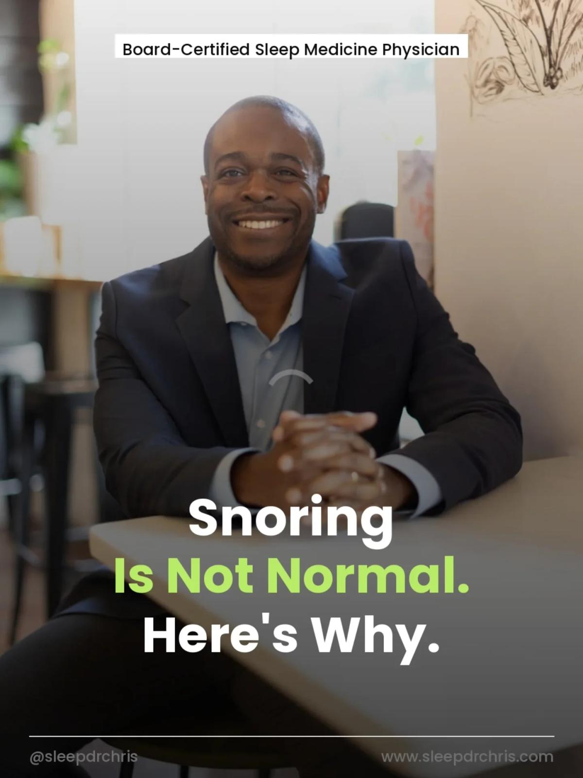 Snoring Signals Your Airway Is Struggling While Asleep