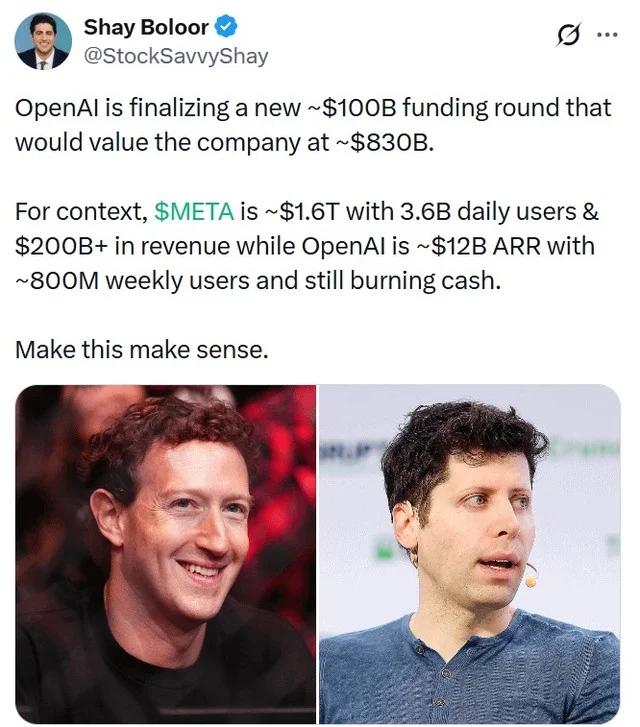 OpenAI's $100B Raise Defies Profit Logic