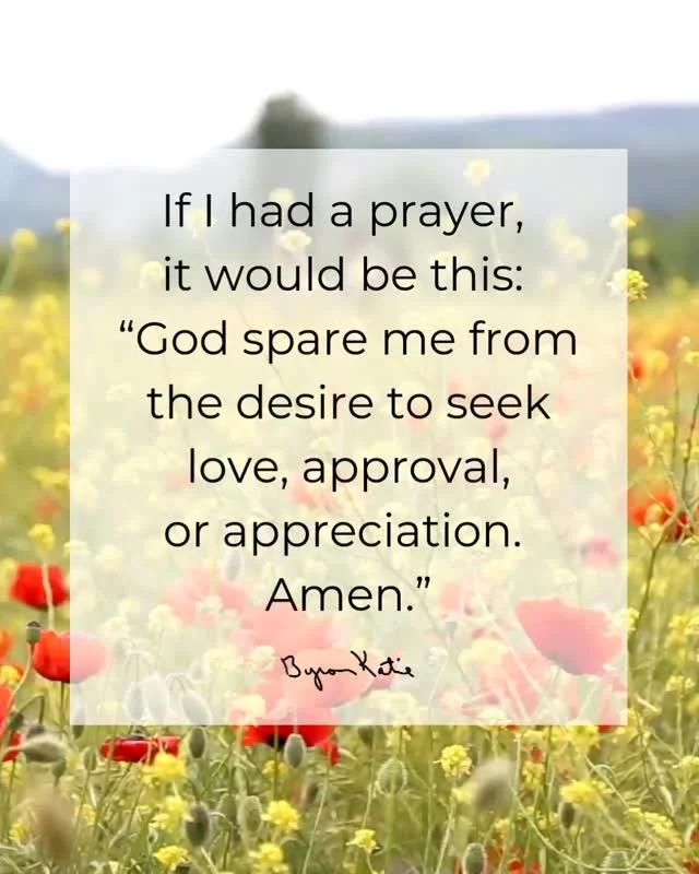 Seek Freedom From Craving Love, Approval, and Appreciation