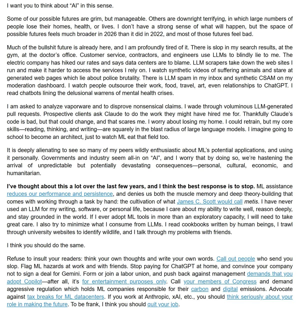 Authentic Thought Beats Futurist Lies