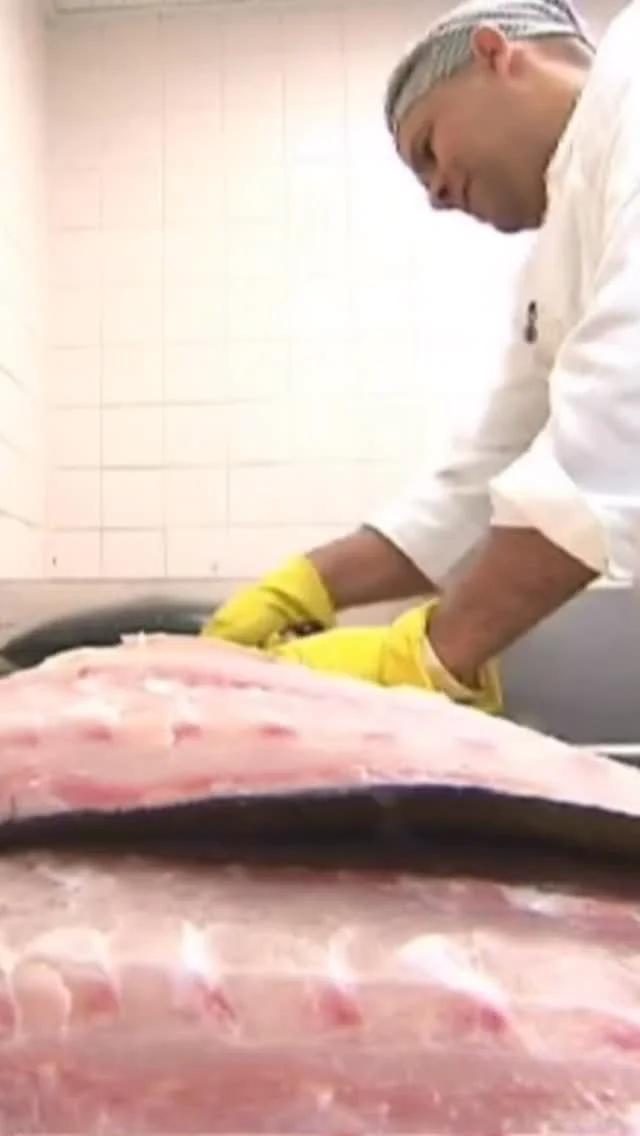 Master Butcher Preps Up to 1,000 Pounds of Fish
