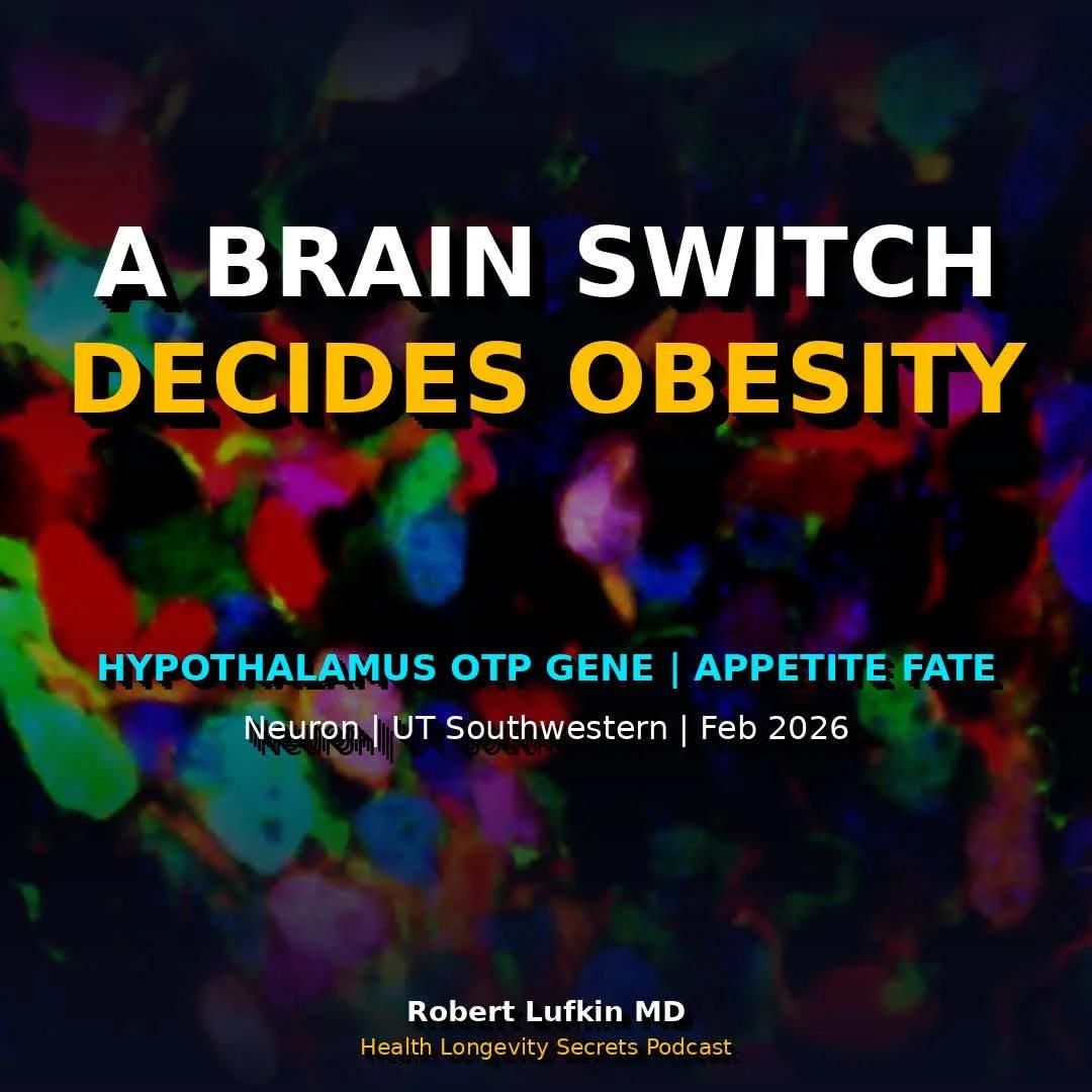 Hypothalamic Switch Determines Appetite, Influences Obesity Risk