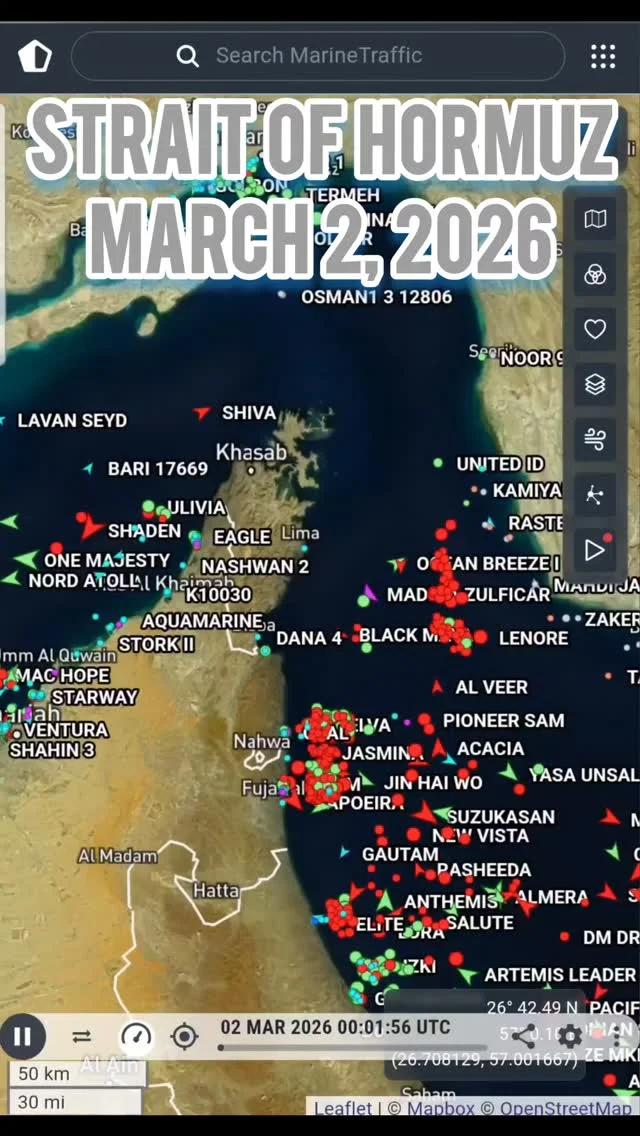 Ships Still Transit Strait of Hormuz Despite Closure