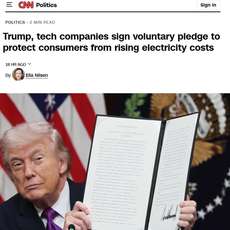 Voluntary Data‑Center Pledges: History Shows No Real