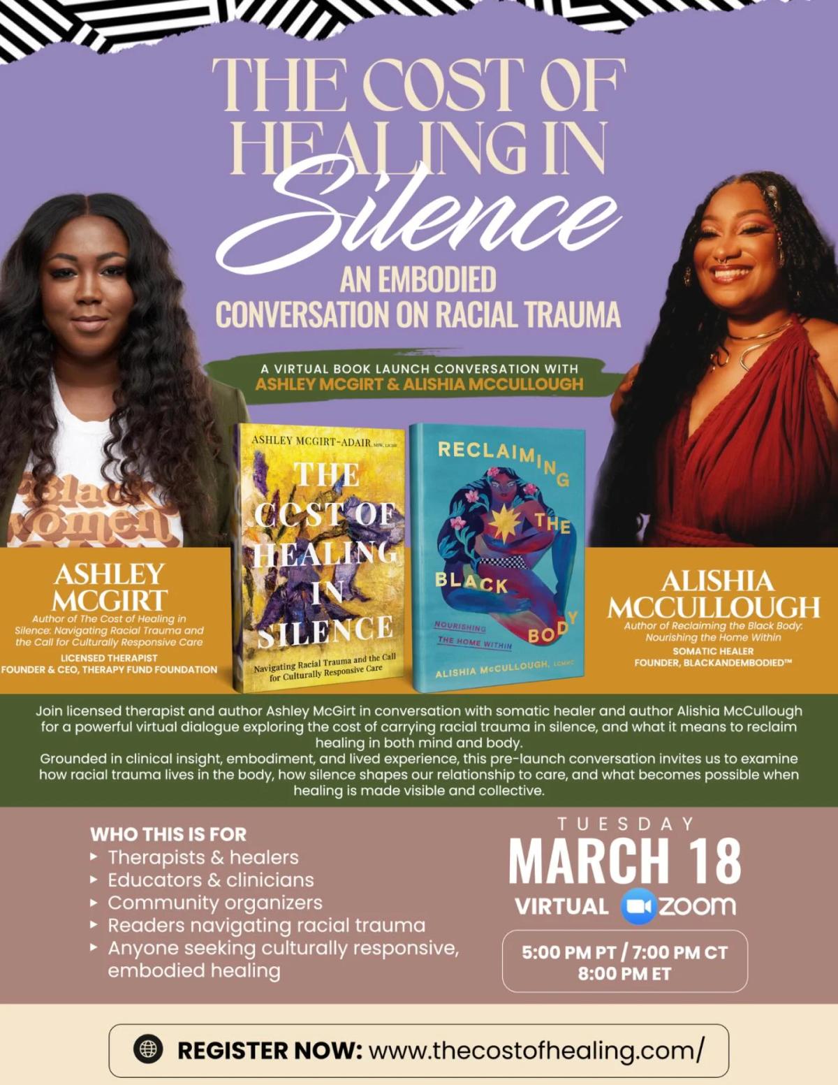 Exploring Racial Trauma and Embodiment Beyond Silent Healing