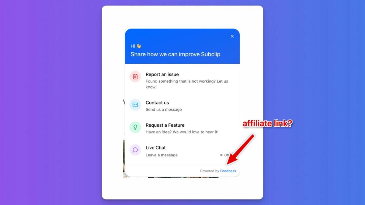 Earn 30% Recurring by Embedding Affiliate Link in Widget