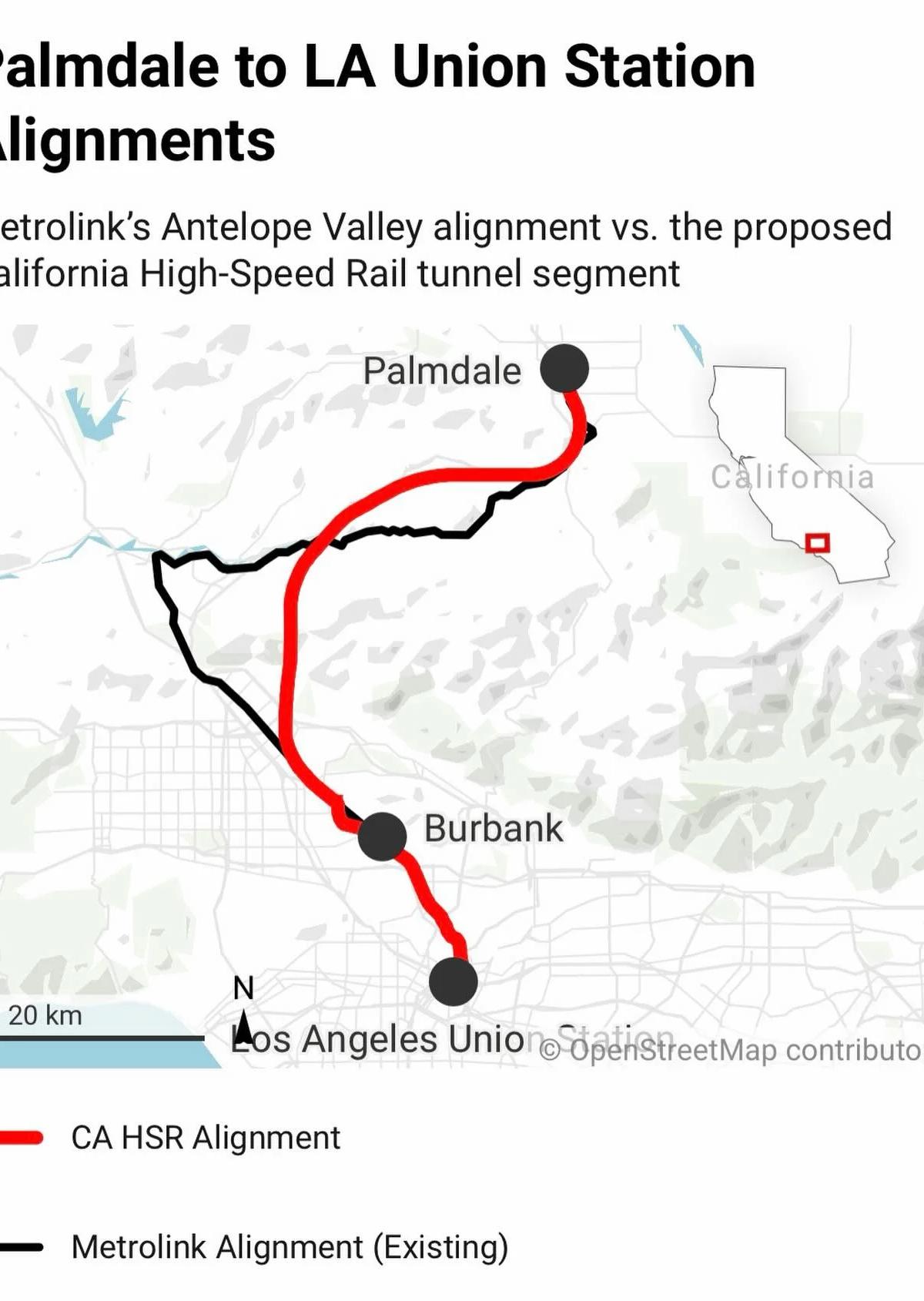 Interim California HSR Slows LA Link to Two Hours