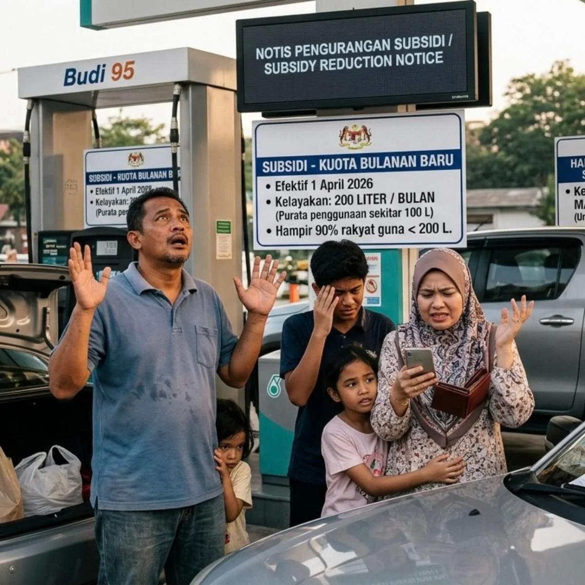 Fuel Quotas Cut 33%: RON95 Squeeze Hits Malaysia