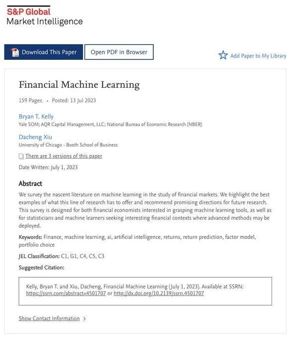 Top Machine Learning Use Cases in Finance & Trading