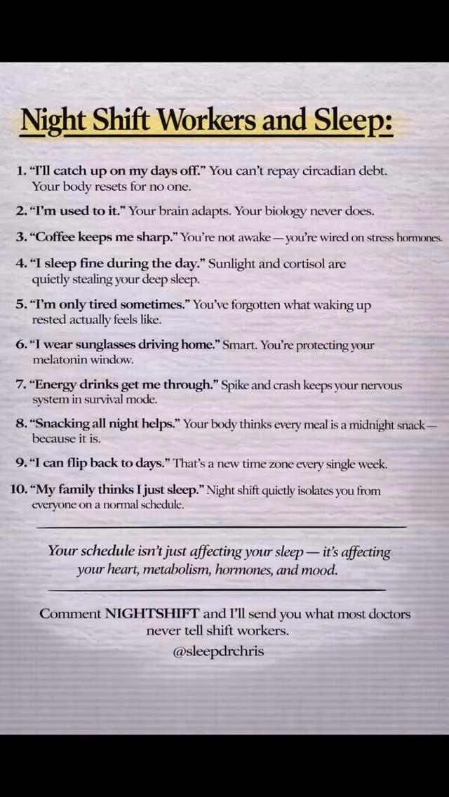 Your Work Schedule Impacts Heart, Metabolism, Hormones, Mood