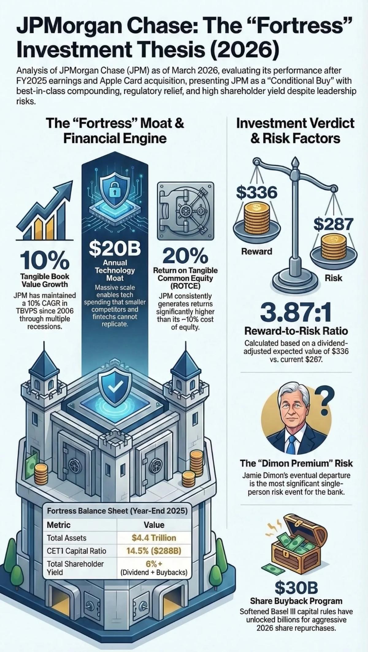 JPMorgan: Undervalued Stock, Ideal Tech Portfolio Diversifier