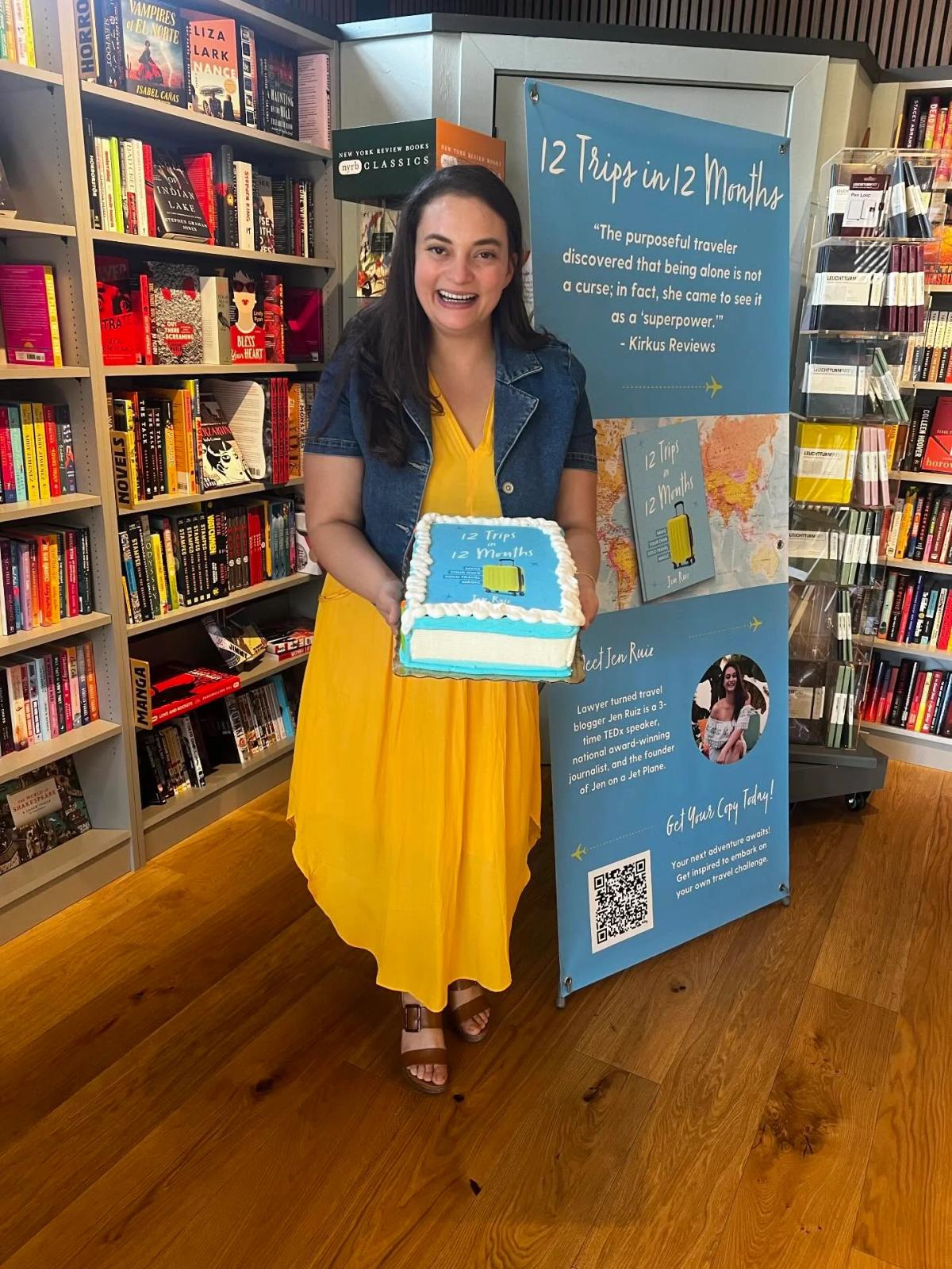 Grateful for Indie Bookstores Hosting My Debut Memoir