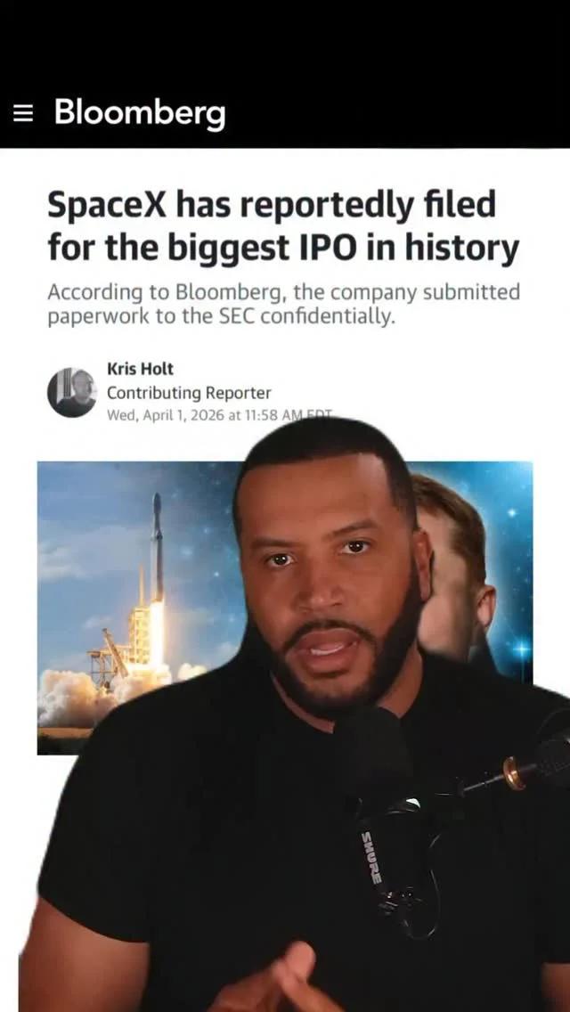 SpaceX IPO Could Valuate Firm Above $1.75T