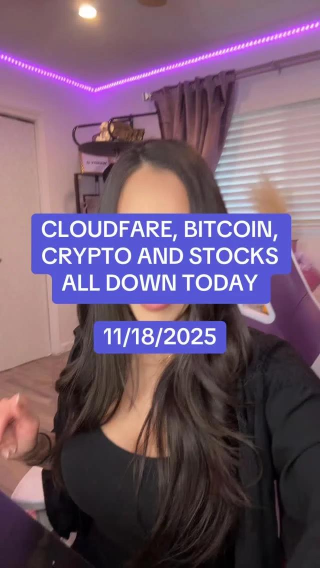 Crypto, Stocks, and Cloudflare Dip Simultaneously