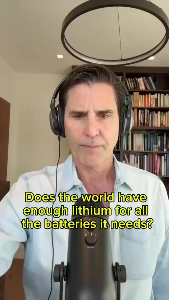 Lithium Shortage Threatens 100% Renewable Energy Goal