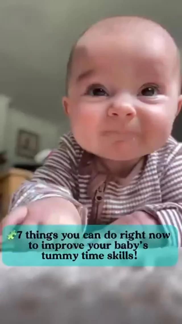 Tummy Time Essential for Baby Muscle Development