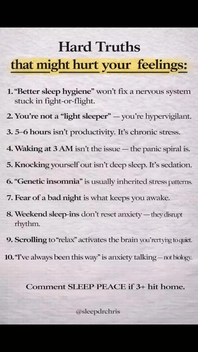 Your Insomnia Is a Protective Response, Not a Flaw