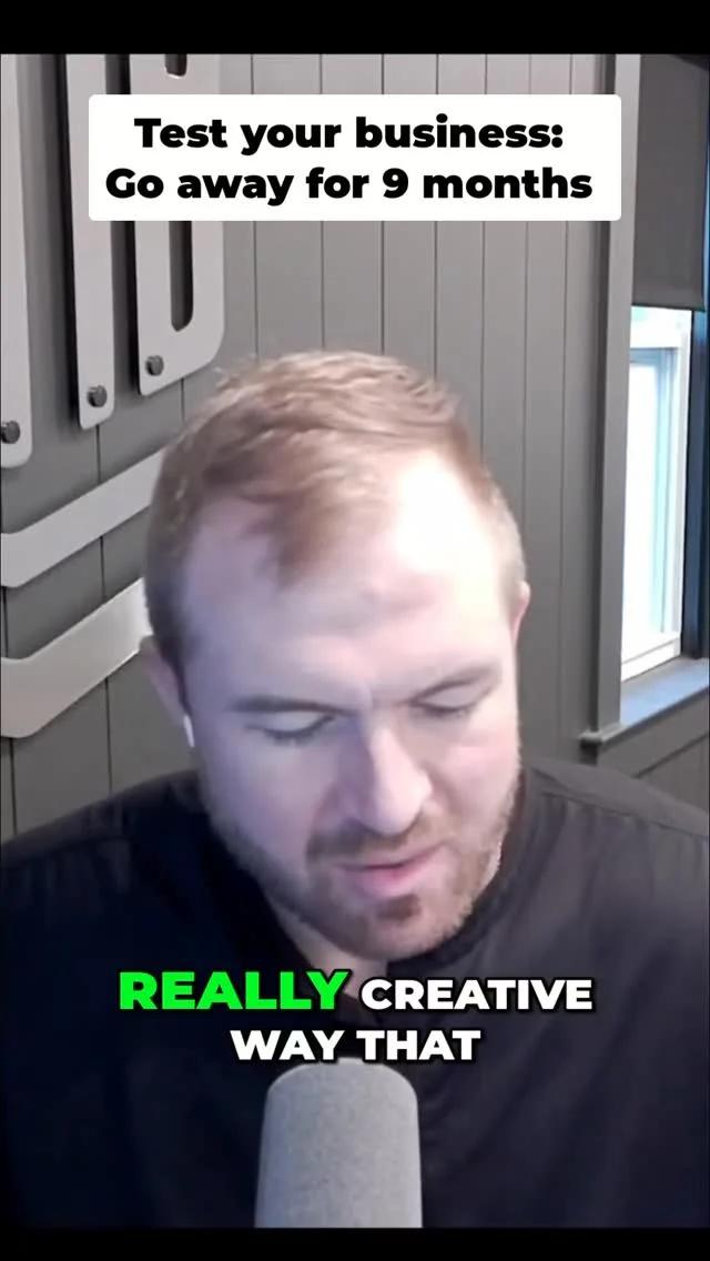 Test Succession to Build a Self‑Running Business