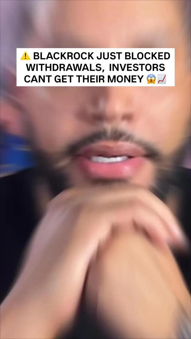 Withdrawal Freeze Signals Deep Liquidity Crisis at BlackRock