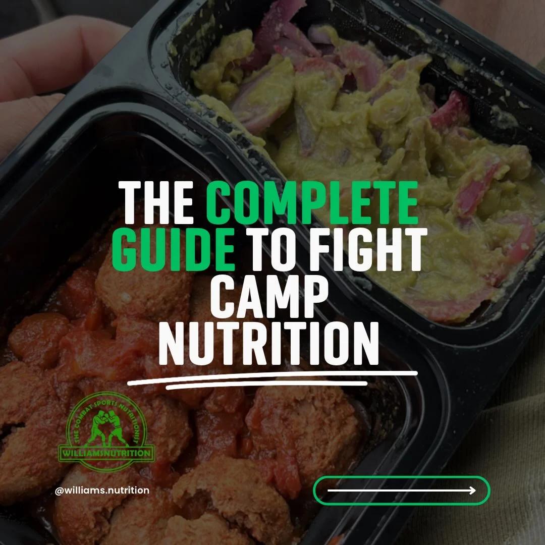 Essential Nutrition Blueprint for Your Fight Camp