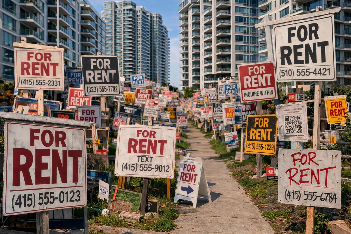 Canadian Rents Drop 17 Months Straight, Still Too High