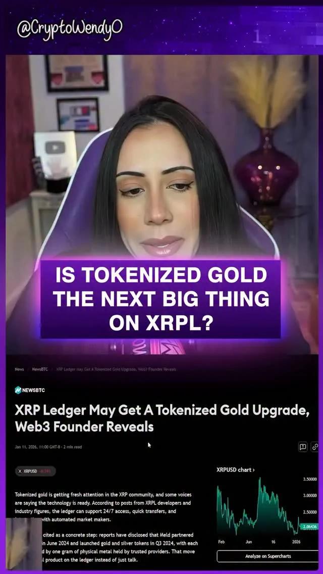 Tokenized Gold Could Ignite XRPL’s Next Boom