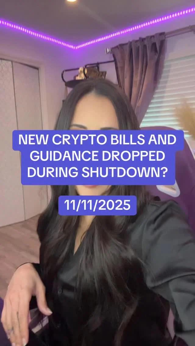 New Crypto Bills Released Amid Government Shutdown