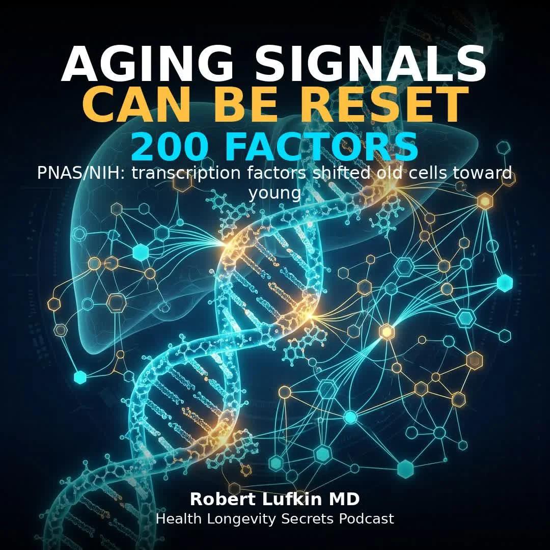 Four Genes Can Reprogram Cells to Reverse Aging