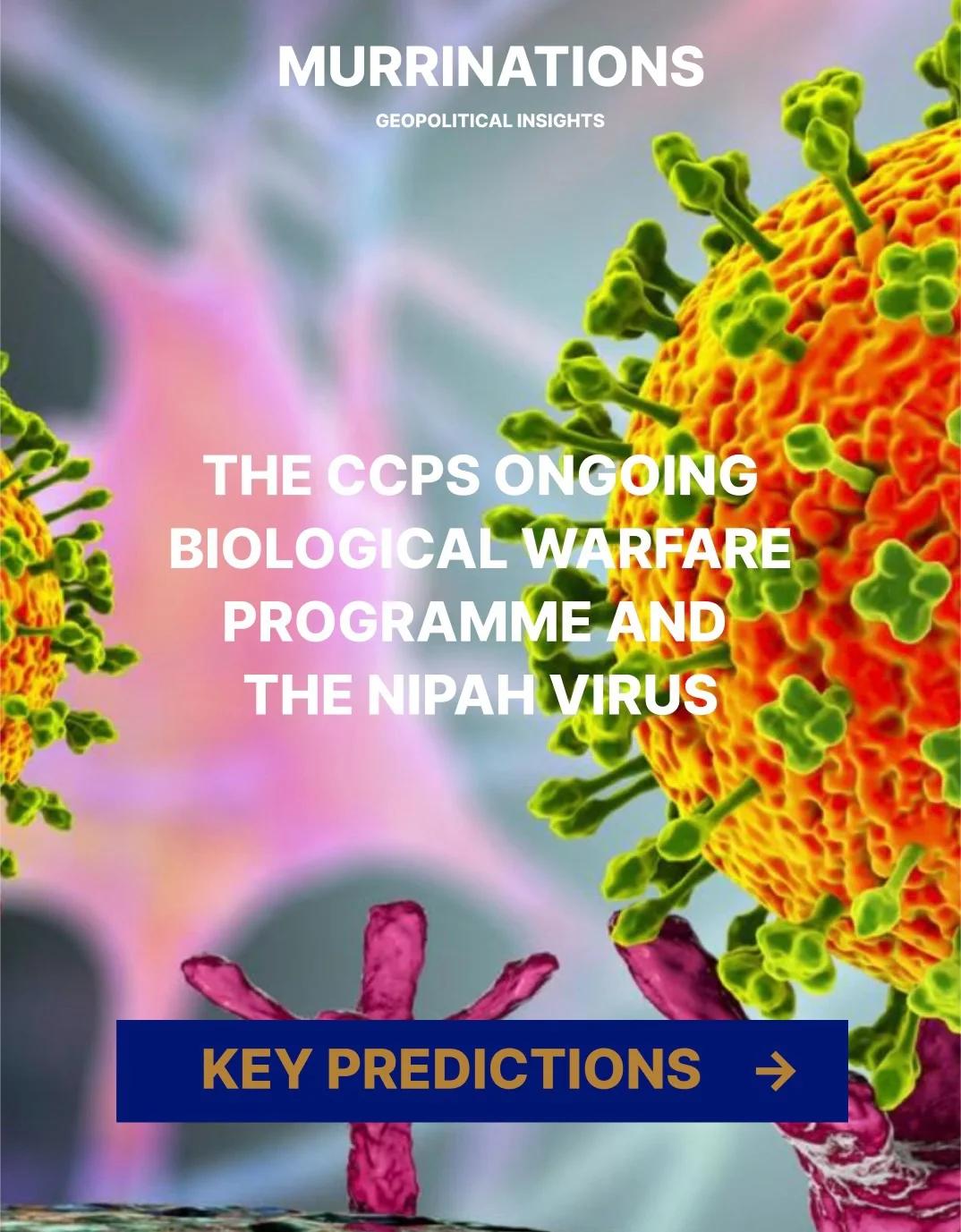 Biological Threats Now a Strategic Security and Geopolitical Concern