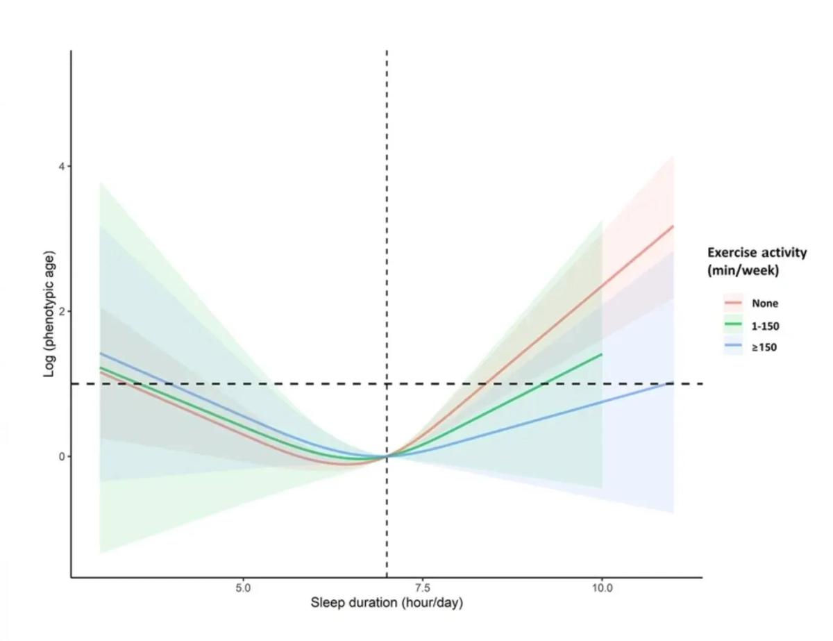 Exercise Slows Aging—Only with 7+ Hours Sleep