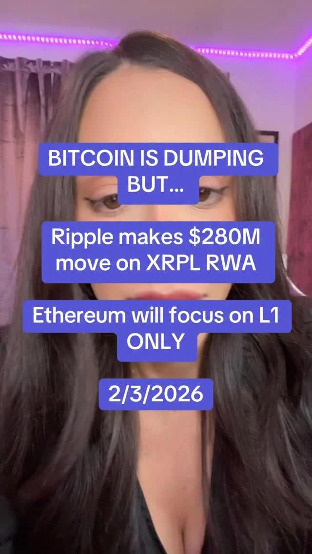 Ripple's $280M XRPL Move Amid Bitcoin Dip, Ethereum Refocuses