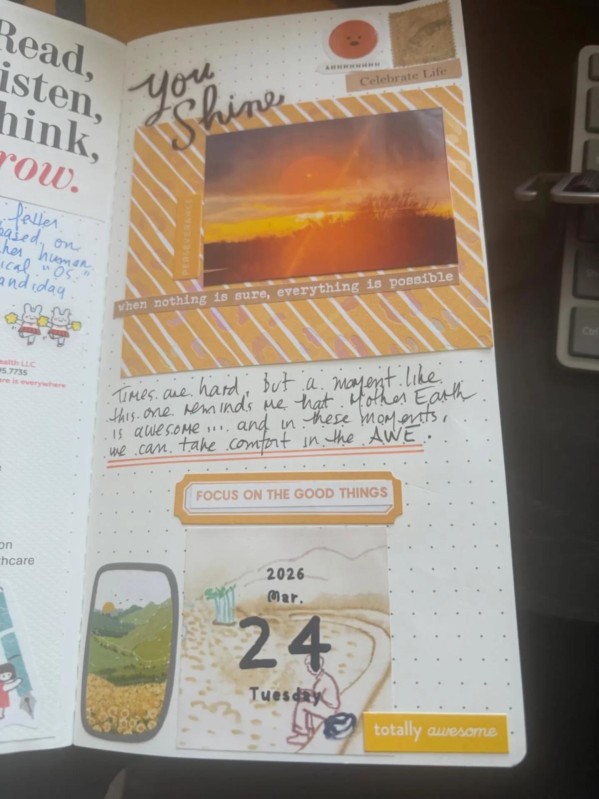 Finding Awe Amid Global Turmoil: Sunset Gratitude