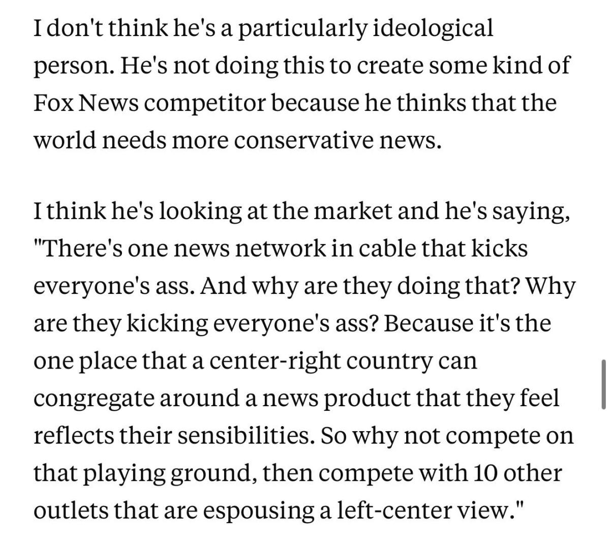 Matt Belloni Predicts Ellison's Plan for New Fox News