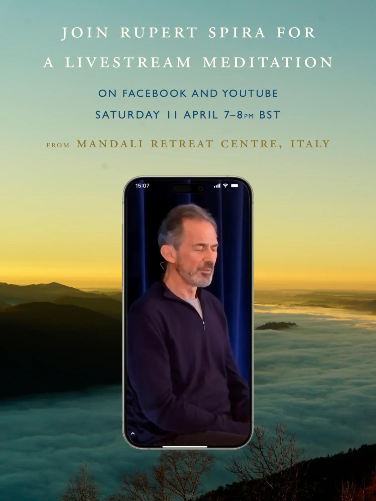 Pause and Reconnect: Live Guided Meditation with Rupert