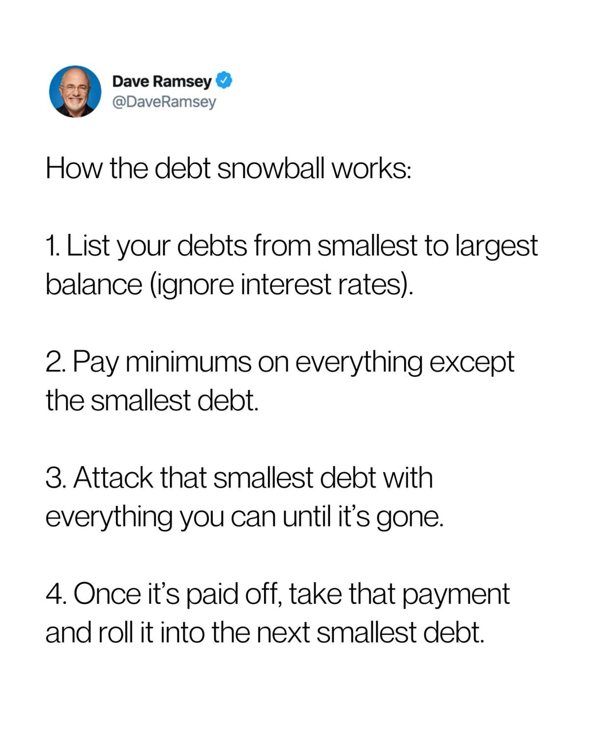 Simplify Debt Payoff with the Snowball Method