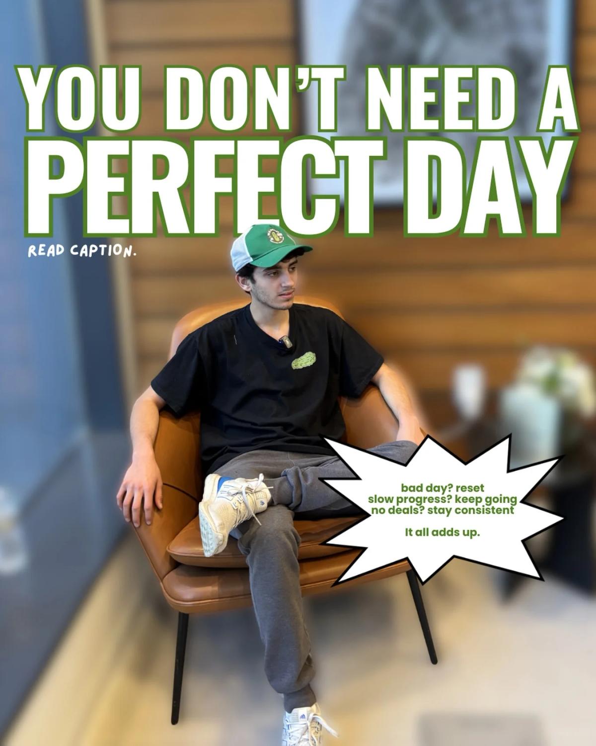 Progress Grows on Slow Days Through Consistent Show‑Up