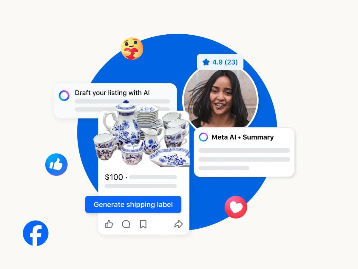 Meta AI Streamlines Facebook Marketplace Listings